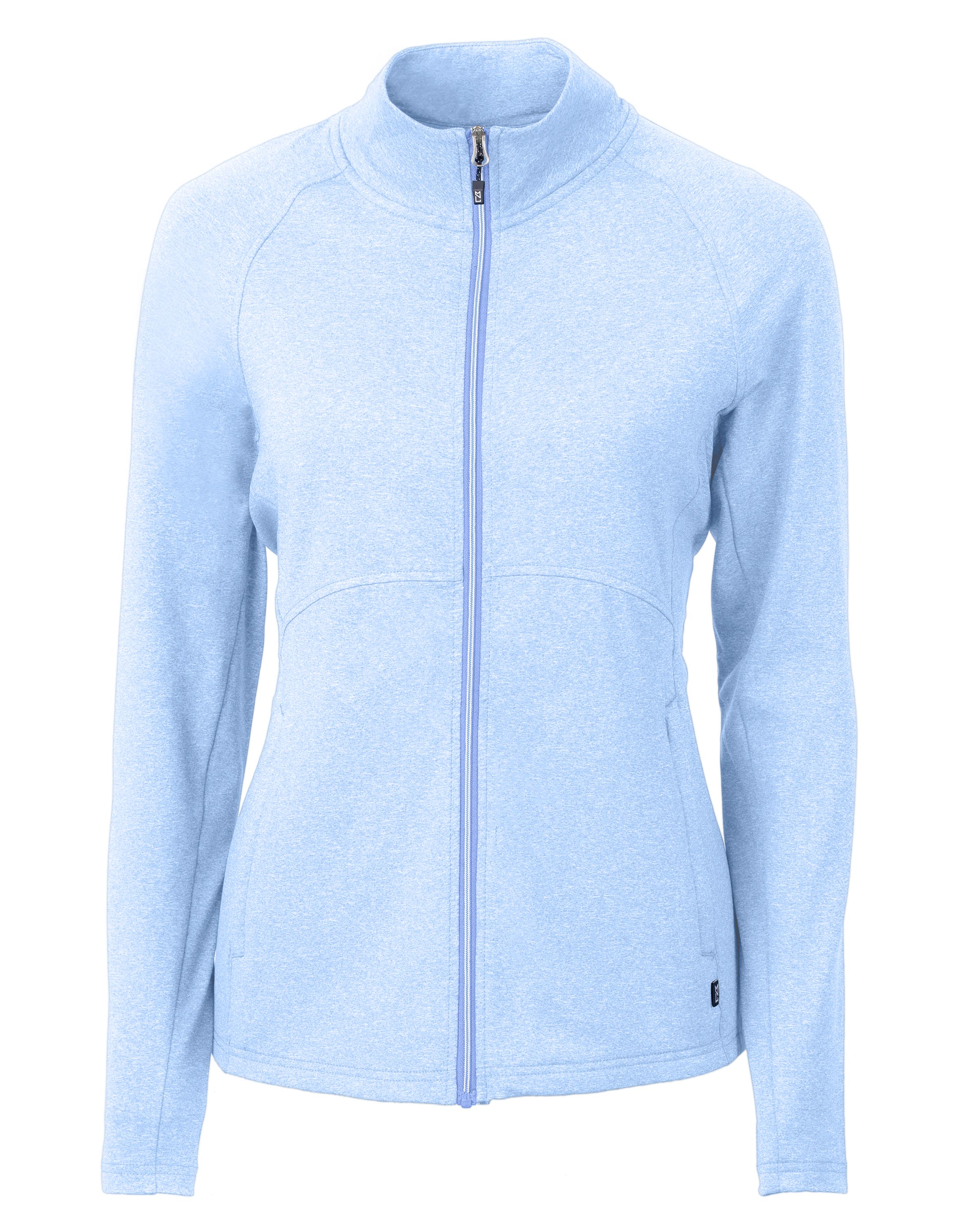 CUTTER & BUCK LCK00151 - Women's Adapt Eco Knit Heather Recycled Full Zip