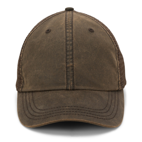 Paramount Headwear I-3090 - Wax Cloth Mesh Back Cap