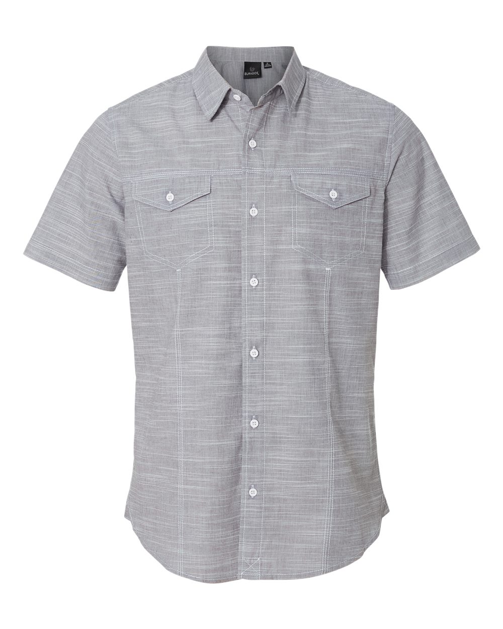 Burnside 9247 - Men's Textured Woven Shirt