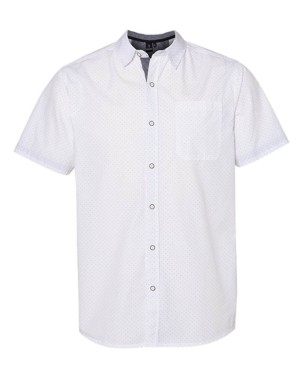 Burnside 9290 - Men's Peached Poplin Short Sleeve Woven Shirt