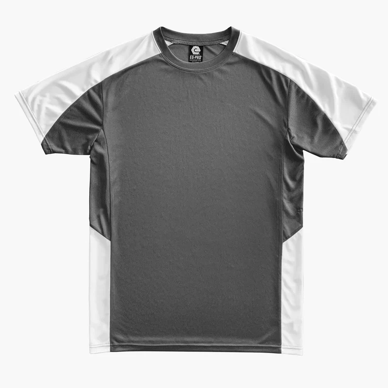EG-PRO E142 - Basic Training Men's Short Sleeve Color Block Tee Shirt