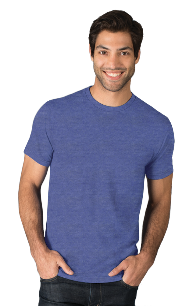 click to view Blue Triblend Tee