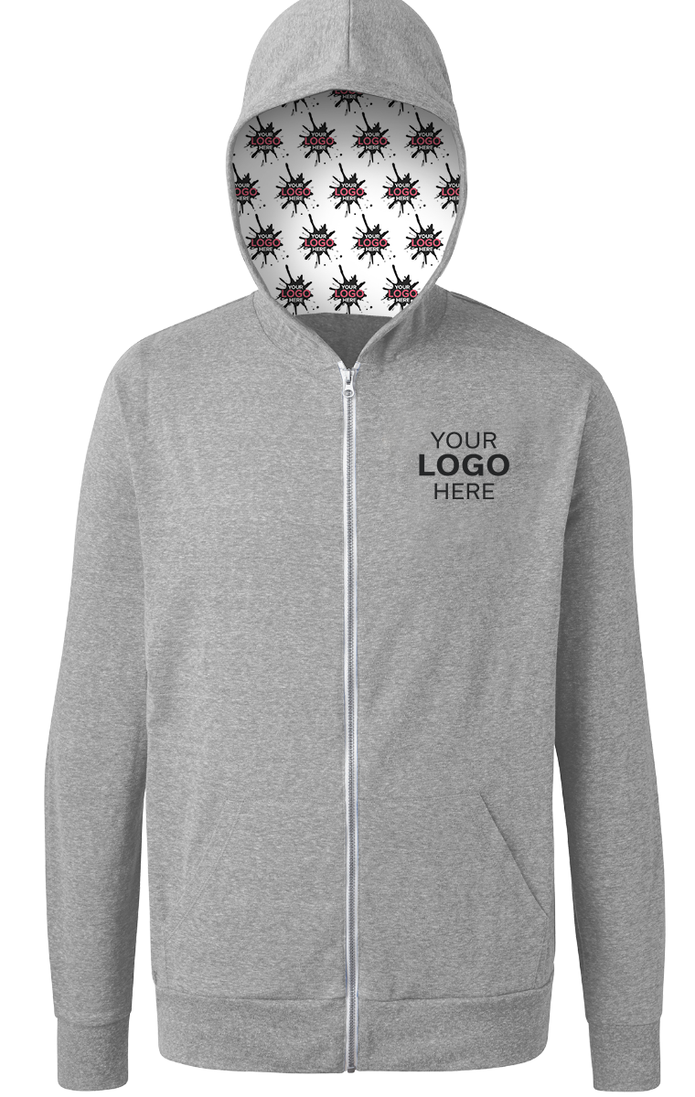 click to view L Grey Your Logo Tri