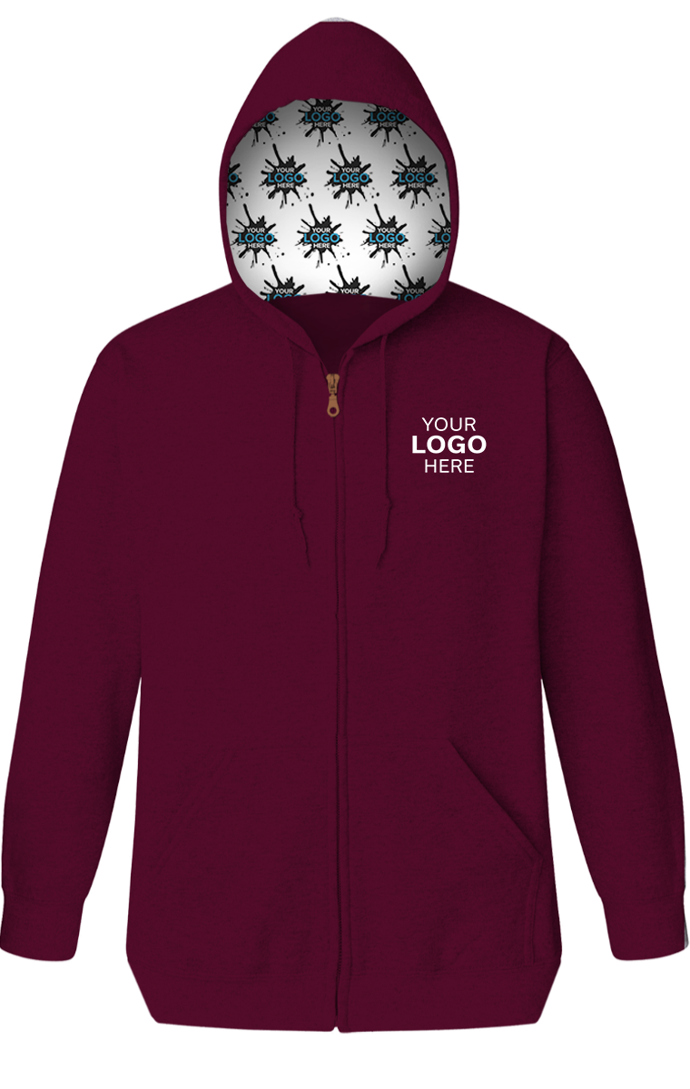 click to view Burgundy Your Logo