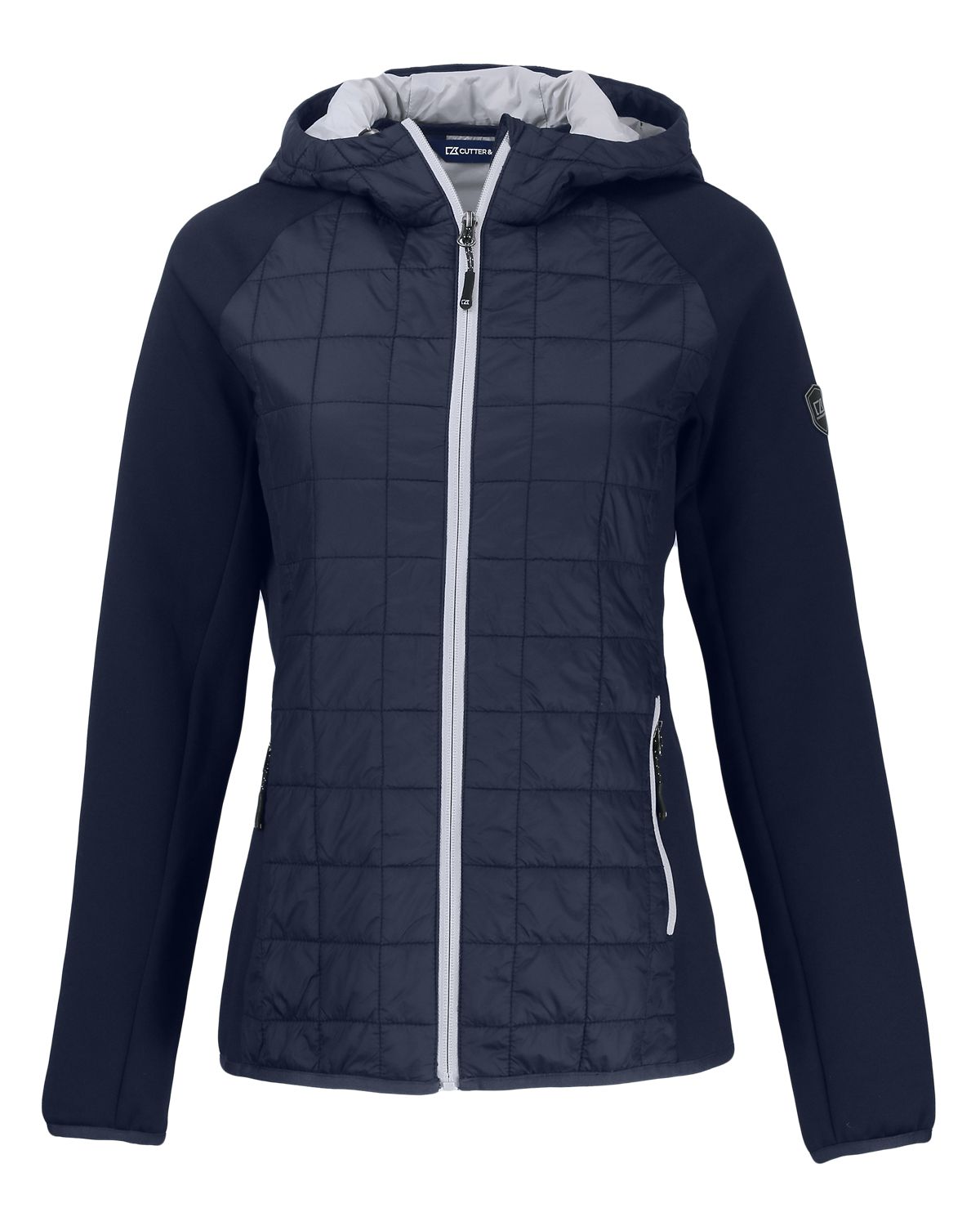 CUTTER & BUCK LCO00073 - Women's Rainier Primaloft Eco Full Zip Hybrid Jacket