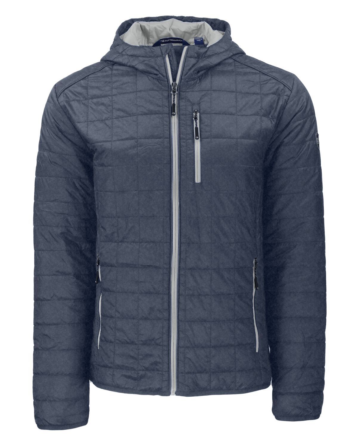 CUTTER & BUCK MCO00091 - Men's Rainier Primaloft Eco Full Zip Hooded Jacket