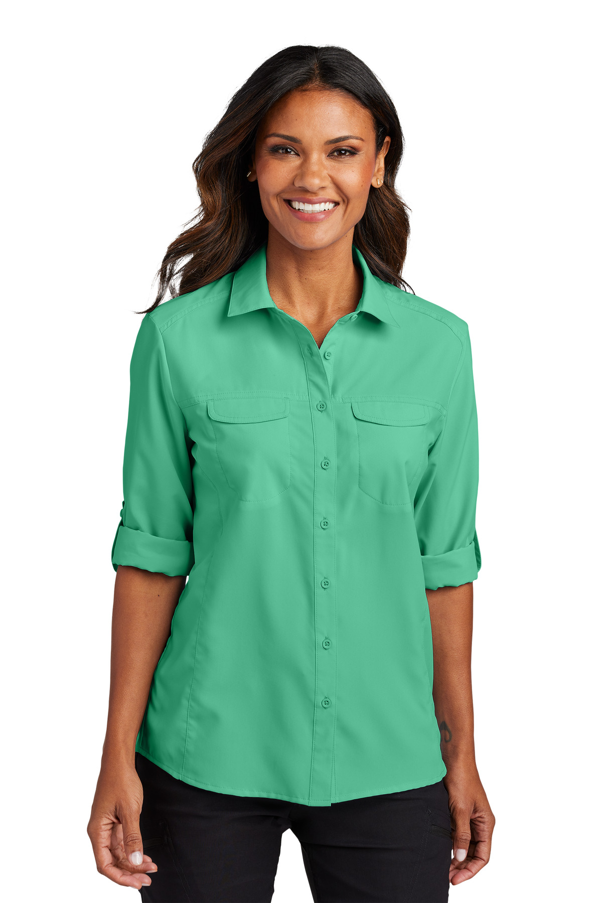 Port Authority® LW960 - Ladies Long Sleeve UV Daybreak Shirt