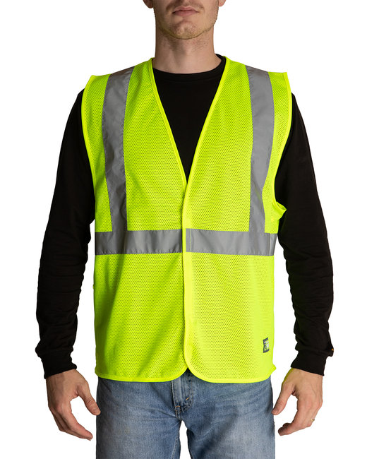 Berne Workwear HVV042 - Adult Hi-Vis Class 2 Economy Vest