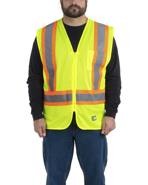 Berne Workwear HVV046 - Adult Hi-Vis Class 2 Multi-Color Vest