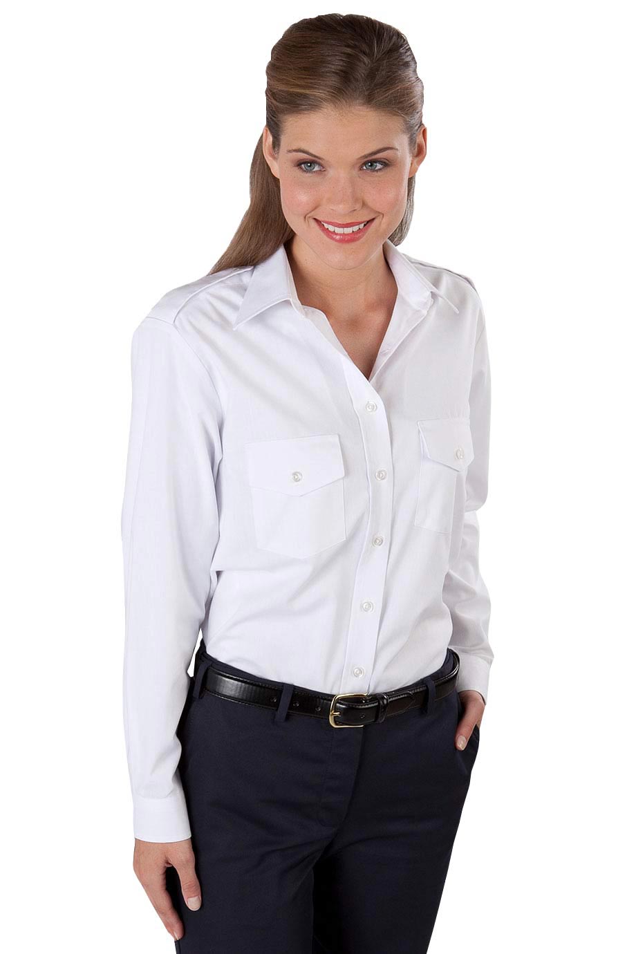 Edwards Garment 5262 - Women's Long Sleeve Navigator Shirt