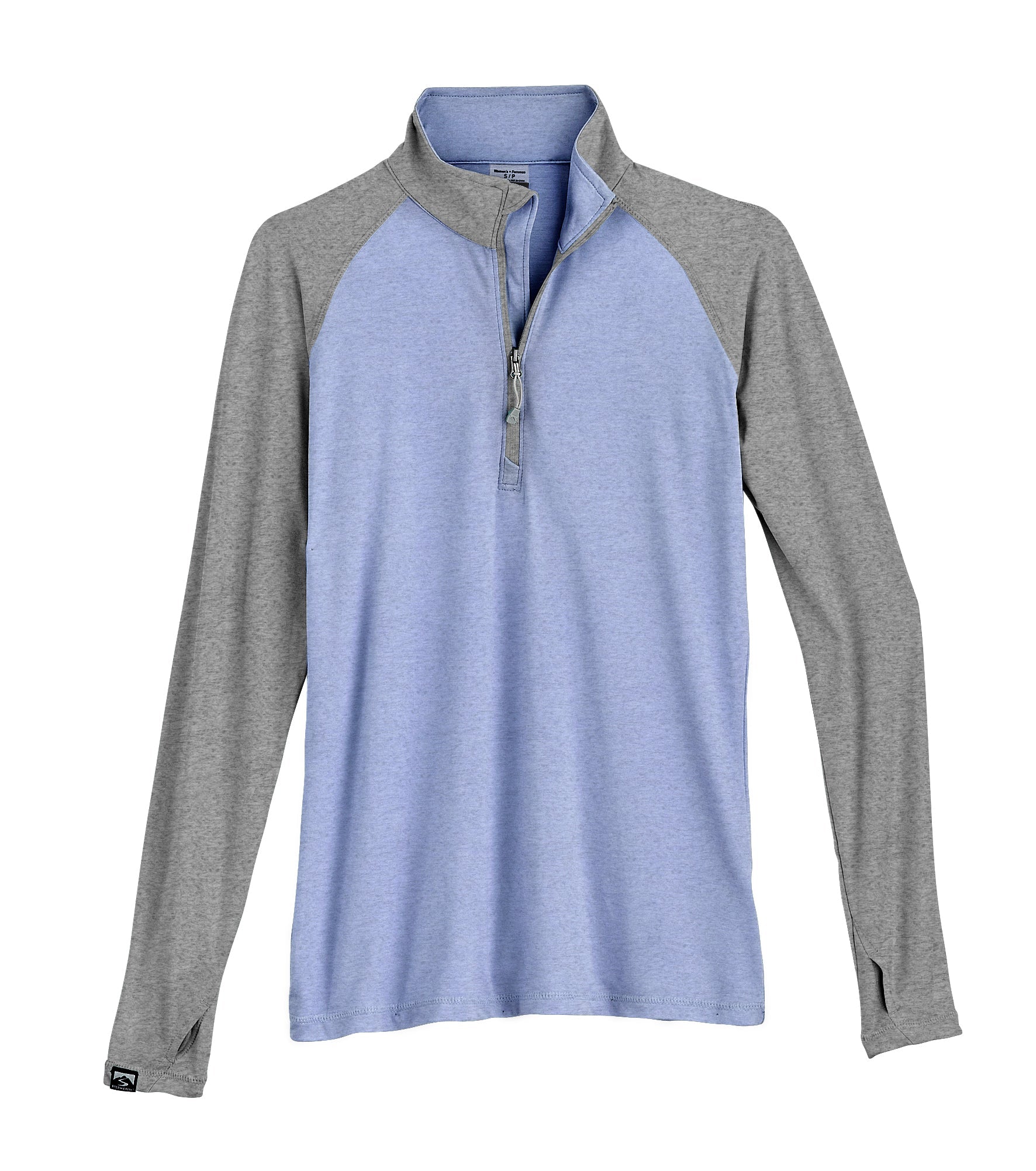 click to view Peri Blue/Light Heather