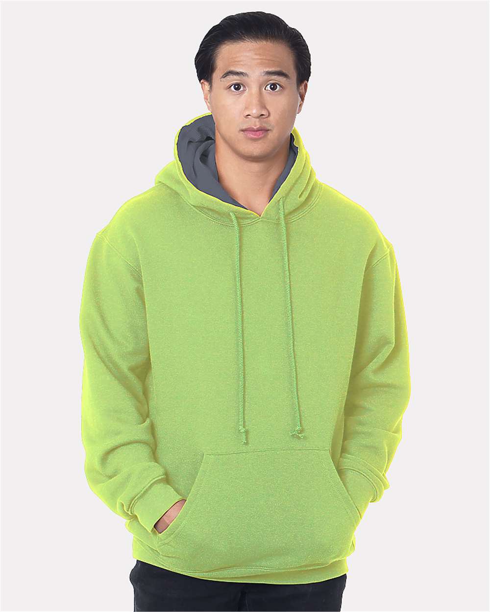 click to view Lime Green/ Dark Grey
