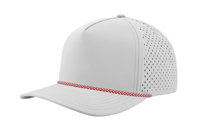 click to view Off white - Red chainlink Rope