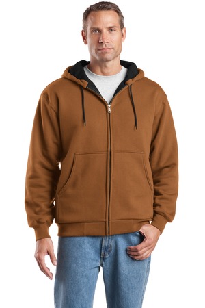 CornerStone CS620S - Safety Heavyweight Full-Zip Hooded Sweatshirt with Thermal Lining