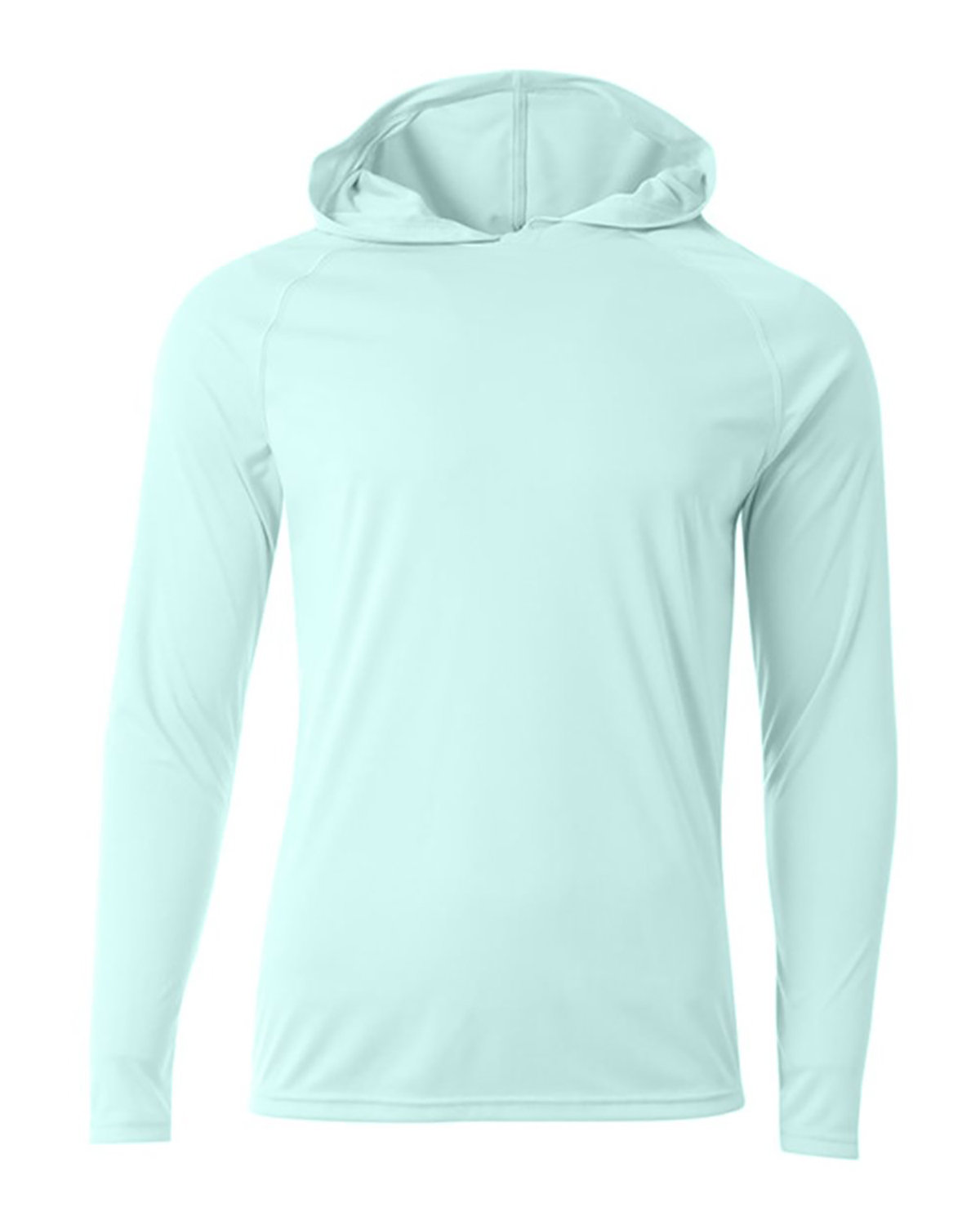 A4 N3409 - Men's Cooling Performance Long-Sleeve Hooded ...