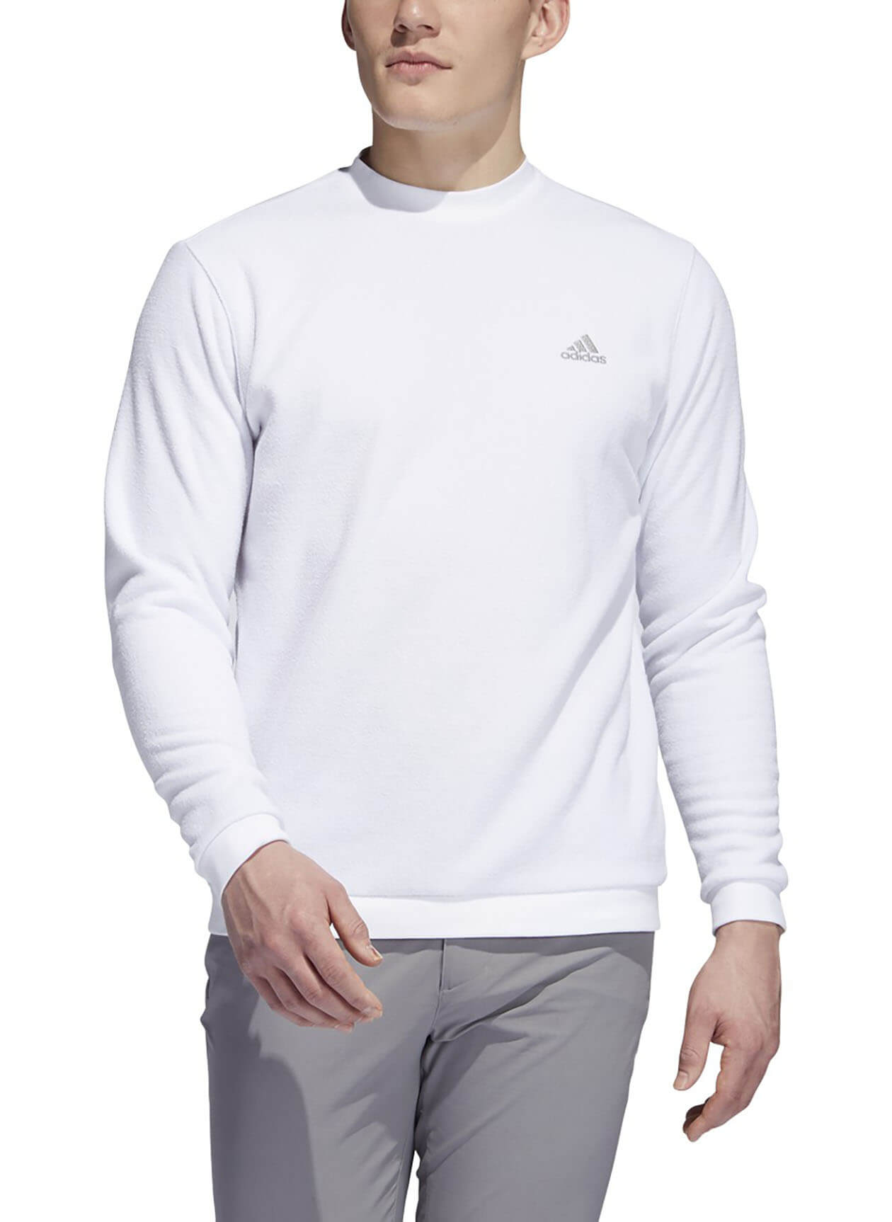 Adidas AD119 - Golf Men's Core Crewneck Sweatshirt