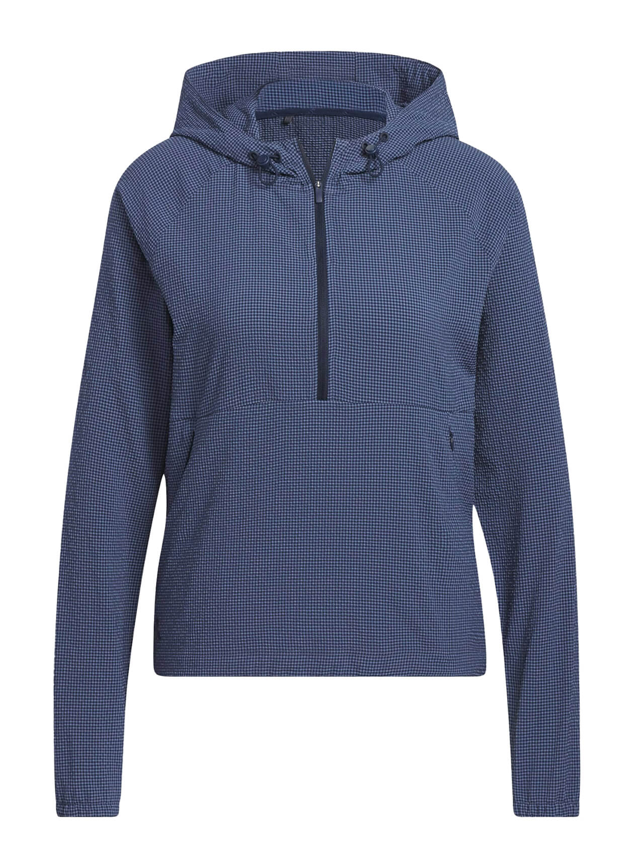 Adidas AD228 - Golf Women's Textured Half-Zip Hooded Jacket
