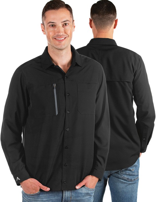 Antigua Apparel 104549 - Tactical Men's Long Sleeve Camp Shirt - Limited Edition