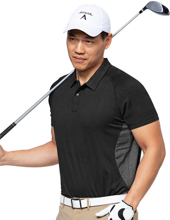 Antigua Apparel 104693 - Striped Men's Desert Dry™ Raglan Sleeve Golf Polo- Limited Edition