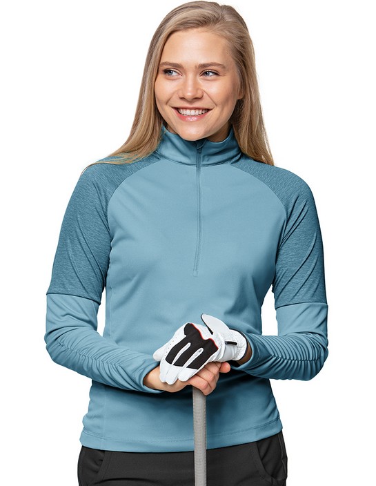 Antigua Apparel 104719 - Resource Women's Desert Dry™ Half Zip Pullover - Limited Edition