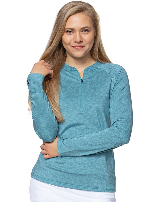 Antigua Apparel 104730 - Veil Women's Desert Dry™ Half Zip Pullover - Limited Edition
