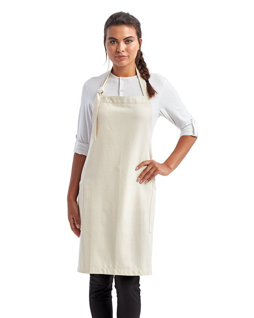 Artisan Collection by Reprime RP122 - Unisex 'Regenerate' Recycled Bib Apron