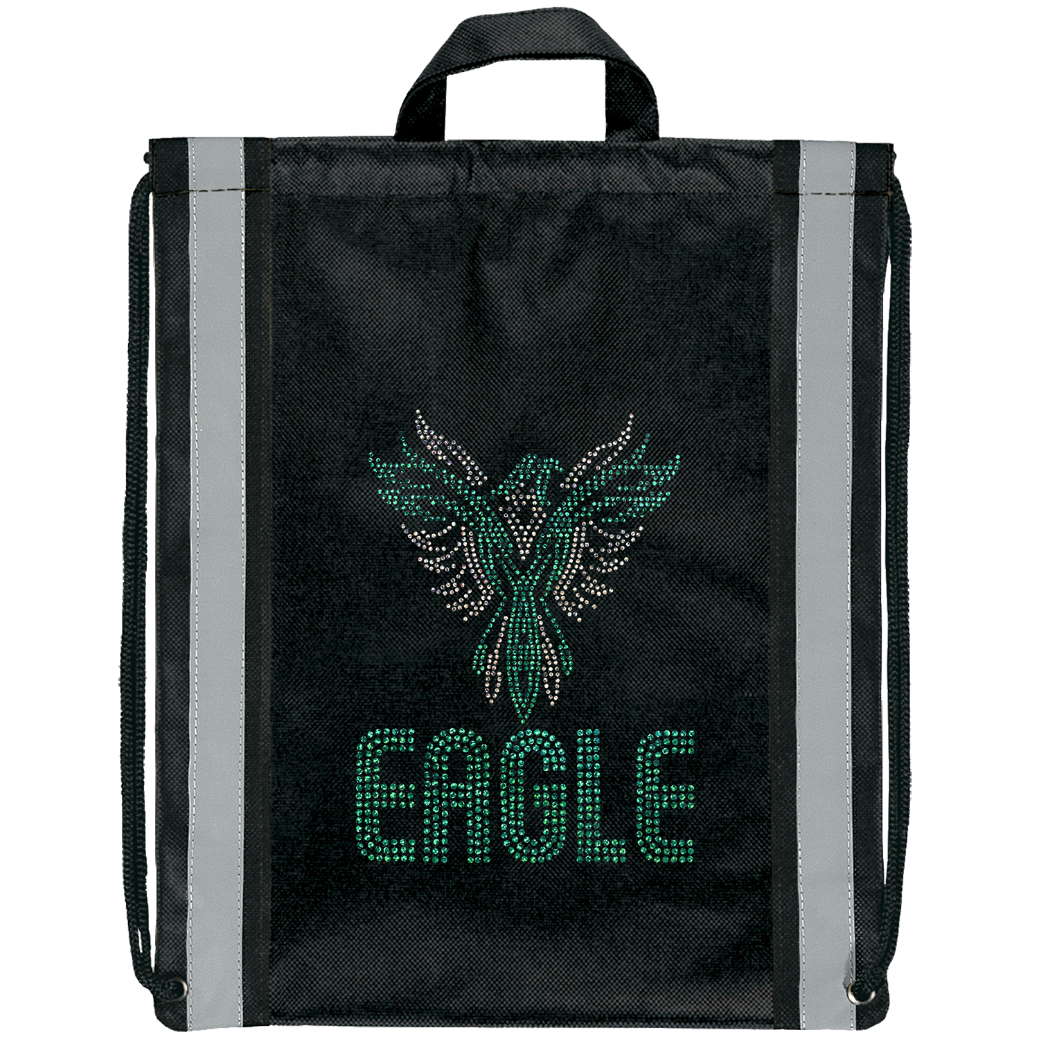 Bag Makers SPR1316 - Custom Printed Eco-Friendly Non-Woven Sports Drawstring Bag
