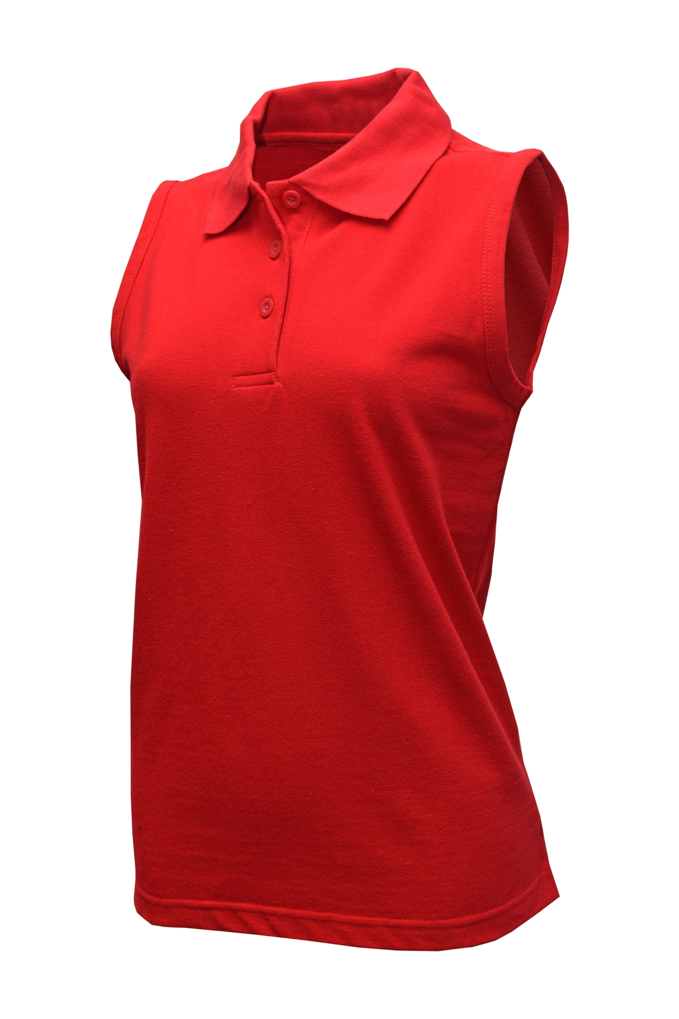 BAW Athletic Wear 981LY - Girl's Sleeveless Polo