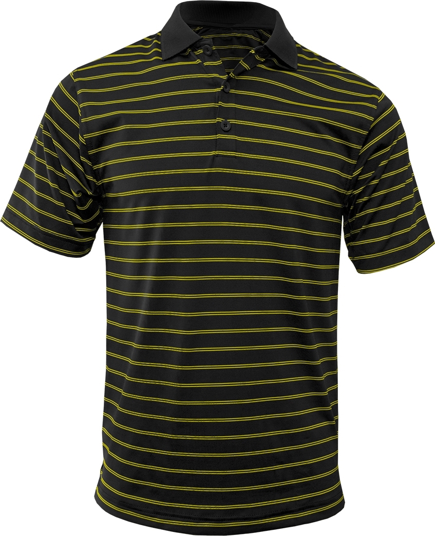 BAW Athletic Wear CT1060 - Men's Wide Stripe Polo