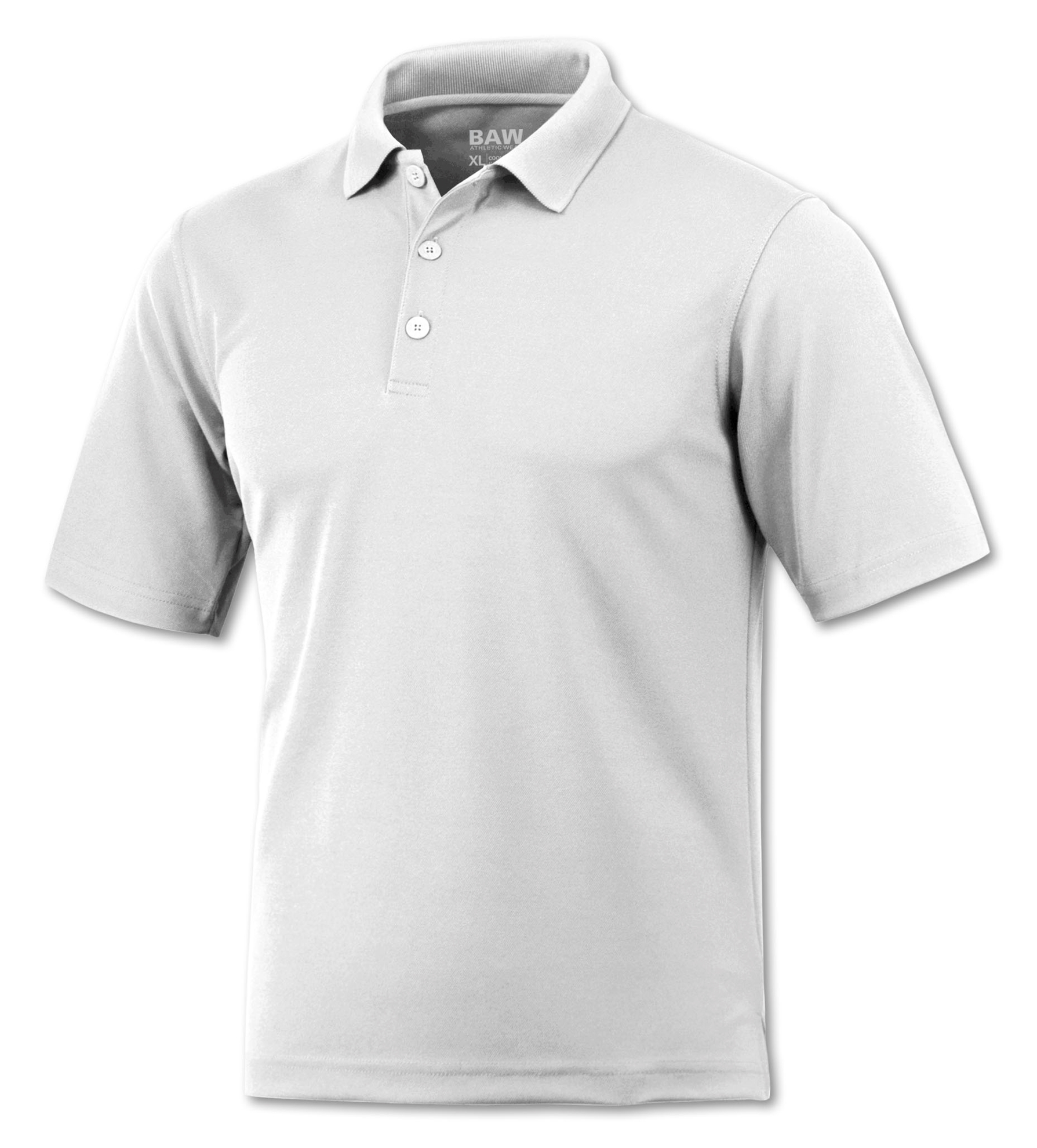 BAW Athletic Wear CT280Y - Youth Solid Cool-tek Polo
