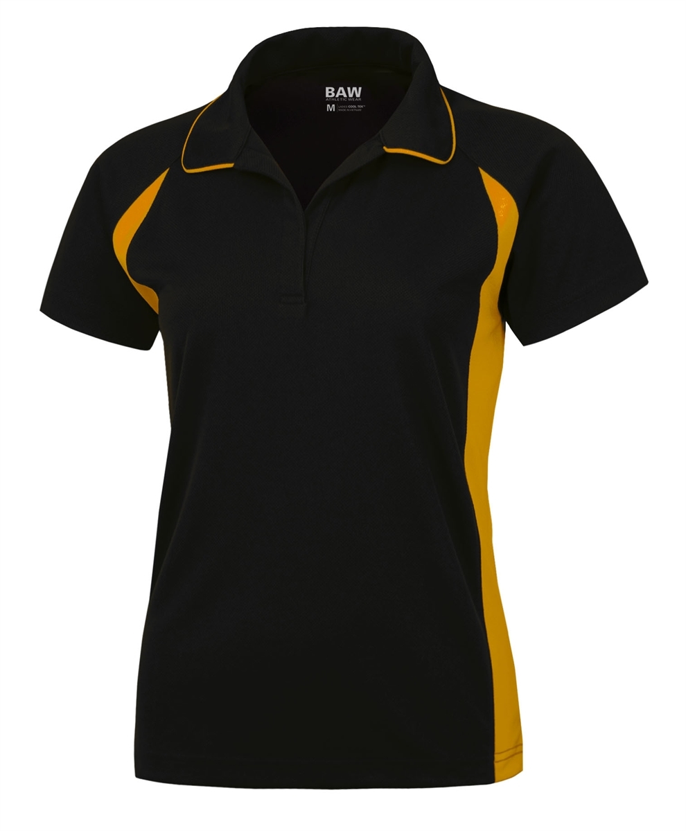 BAW Athletic Wear CT801L - Ladies Color Body Cool-Tek Polo $20.48