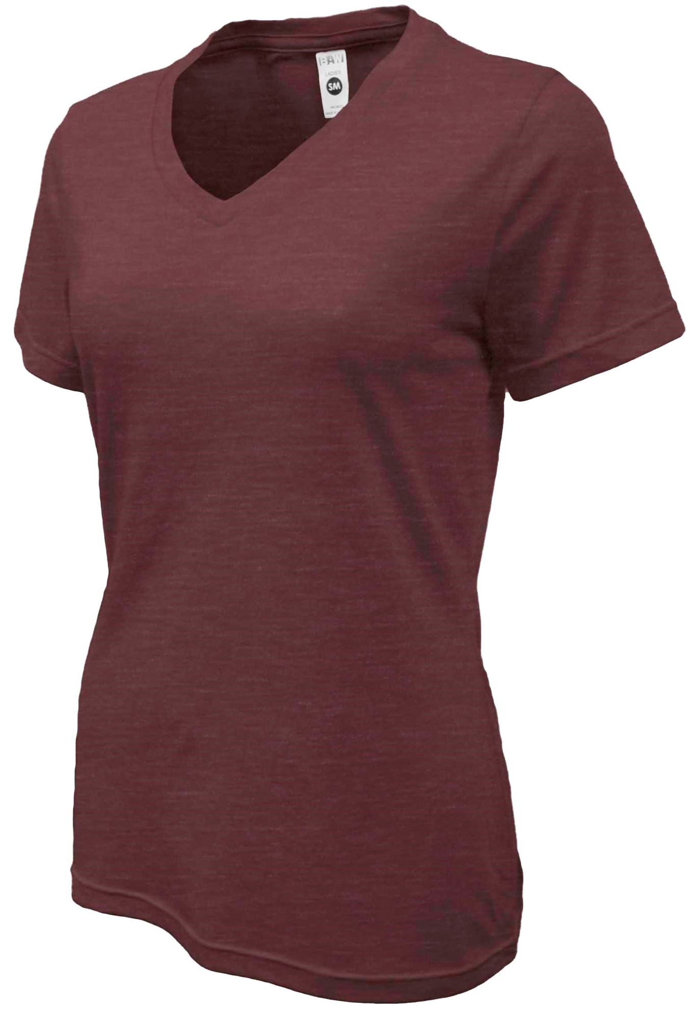 BAW Athletic Wear DT87 - Ladies Long Sleeve Dry-Tek V-Neck T-Shirt $11.20 -  T-Shirts