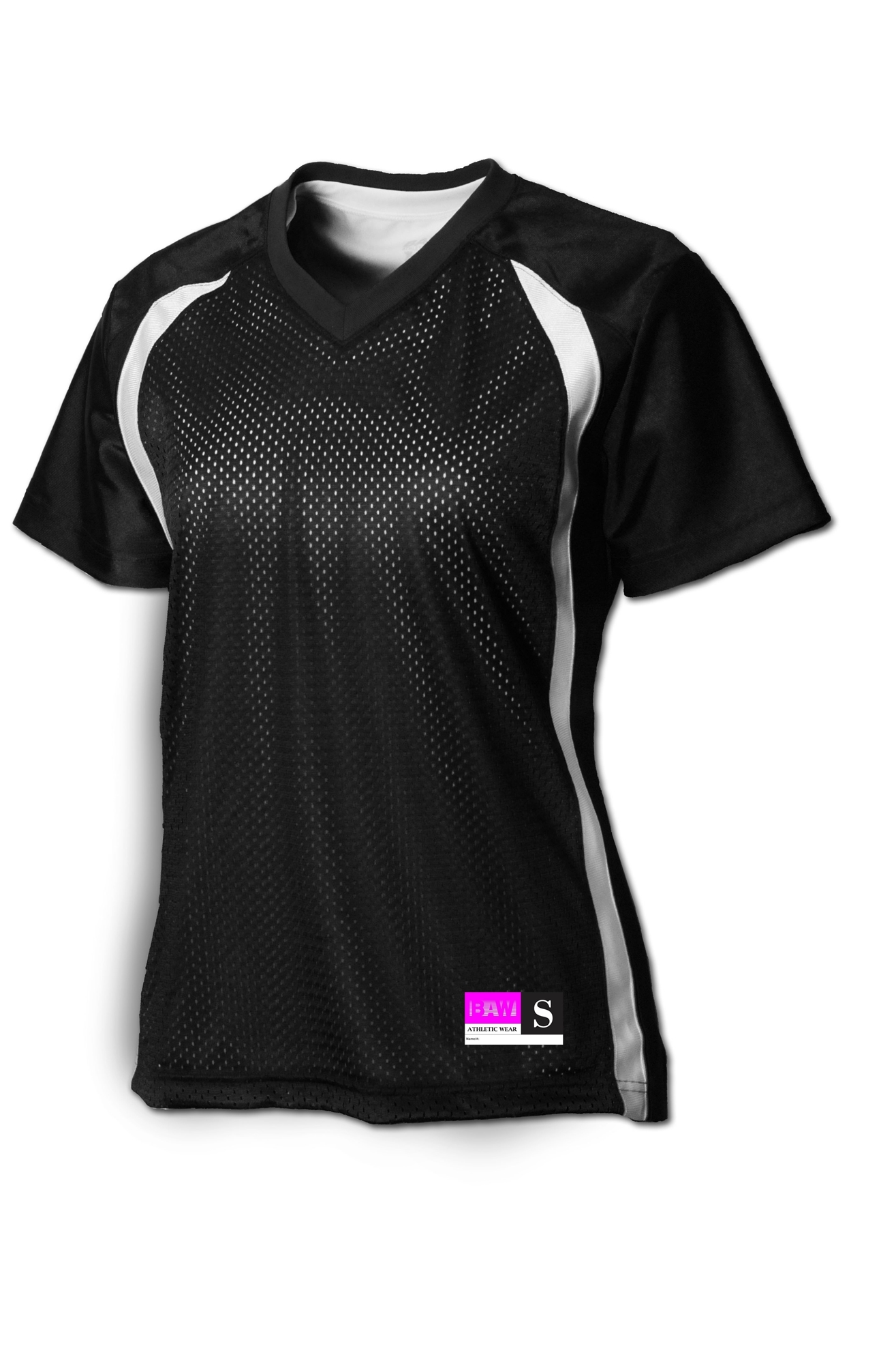 BAW Athletic Wear S1961 - Ladies Fan Jersey Short Sleeve