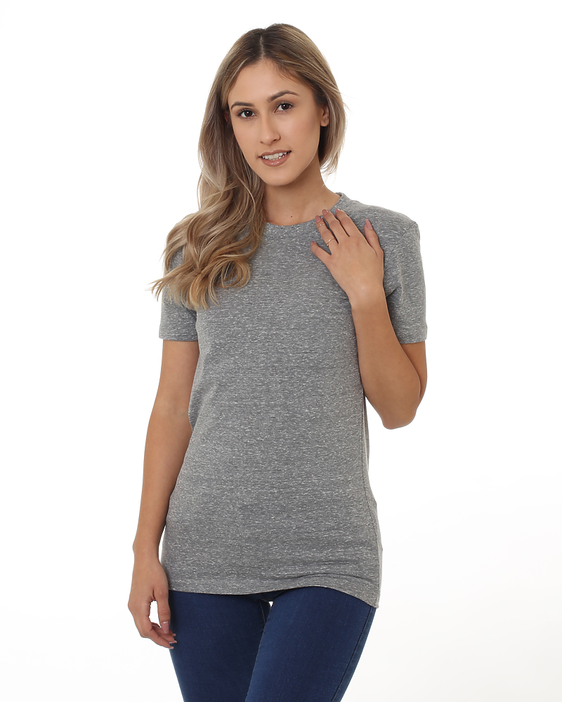 Bayside 5810 - Made In USA Women's Triblend Crew