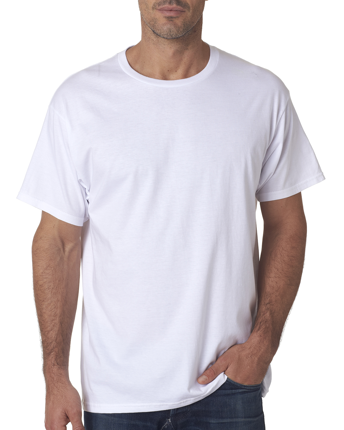 Bayside BA5000 - Adult Ring-Spun Jersey Tee $7.49 - T-Shirts