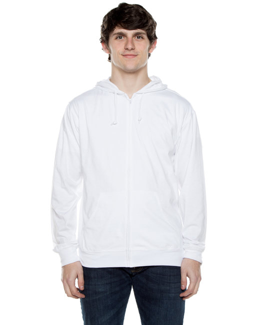 Beimar Drop Ship AZJ702 - Unisex Jersey Long-Sleeve Full-Zip Hooded T-Shirt