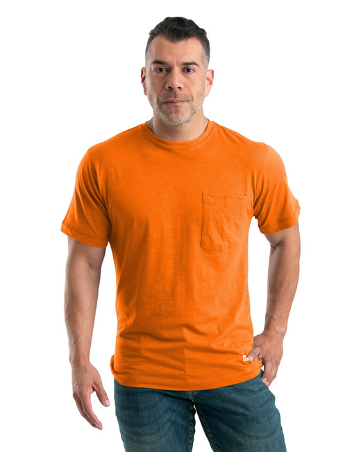 Berne Workwear BSM38 - Men's Lightweight Performance Pocket T-Shirt
