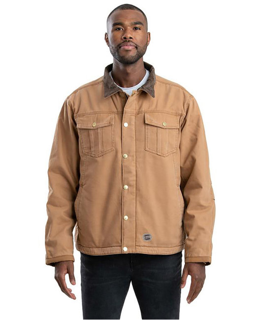 Berne Workwear J58 - Unisex Vintage Washed Sherpa-Lined Work Jacket