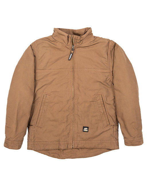 Berne Workwear JL17 - Men's Flagstone Flannel-Lined Duck Jacket