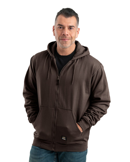 Berne Workwear SZ101T - Men's Tall Heritage Thermal-Lined Full-Zip Hooded Sweatshirt