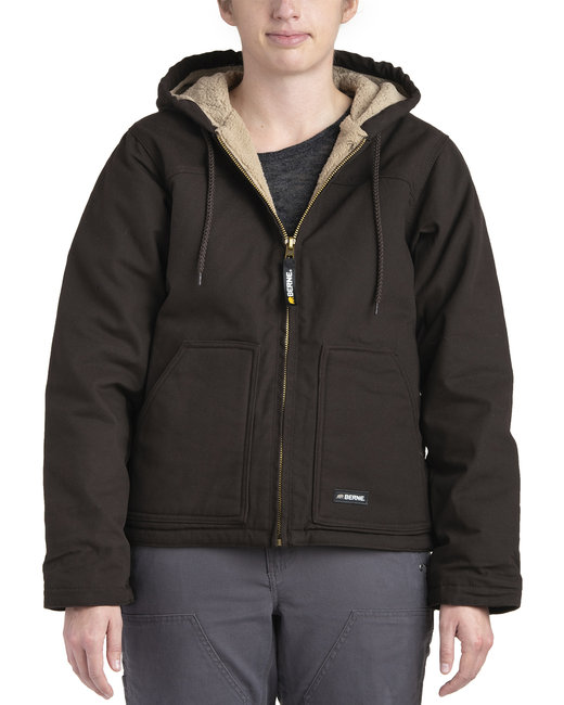 Berne Workwear WHJ43 - Ladies' Softstone Hooded Coat