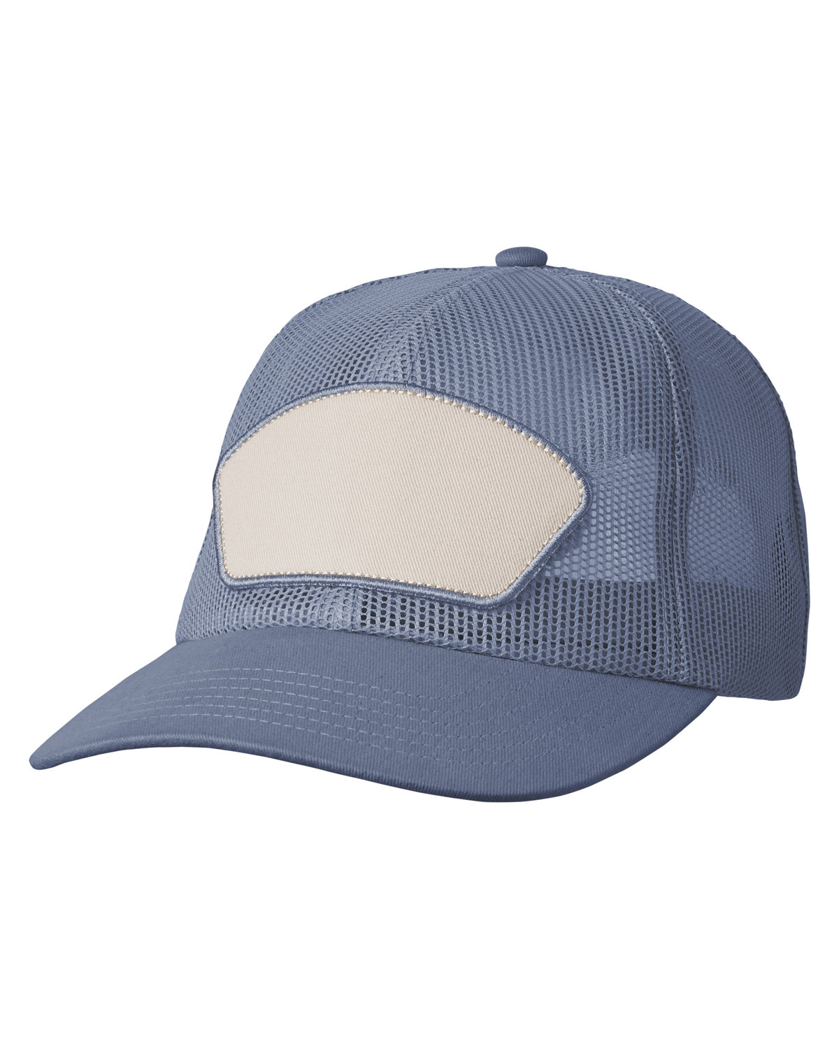 Big Accessories BA682 - All-Mesh Patch Trucker Hat