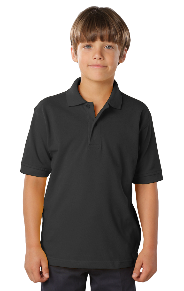 Blue Generation BG5500 - Youth Soft Touch Short Sleeve Pique Polo Shirt