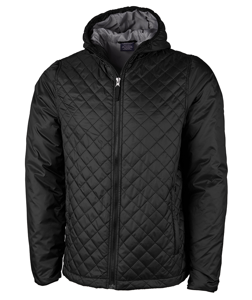 Charles River 9245 - Men's Lithium Quilted Hooded Jacket