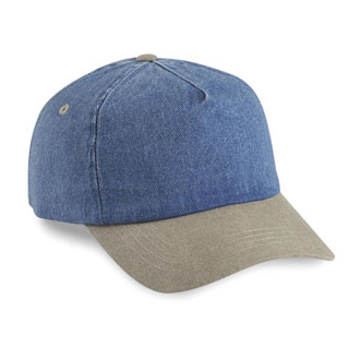 Cobra TDW-R - 5 Panel Denim Washed-Relaxed Cap