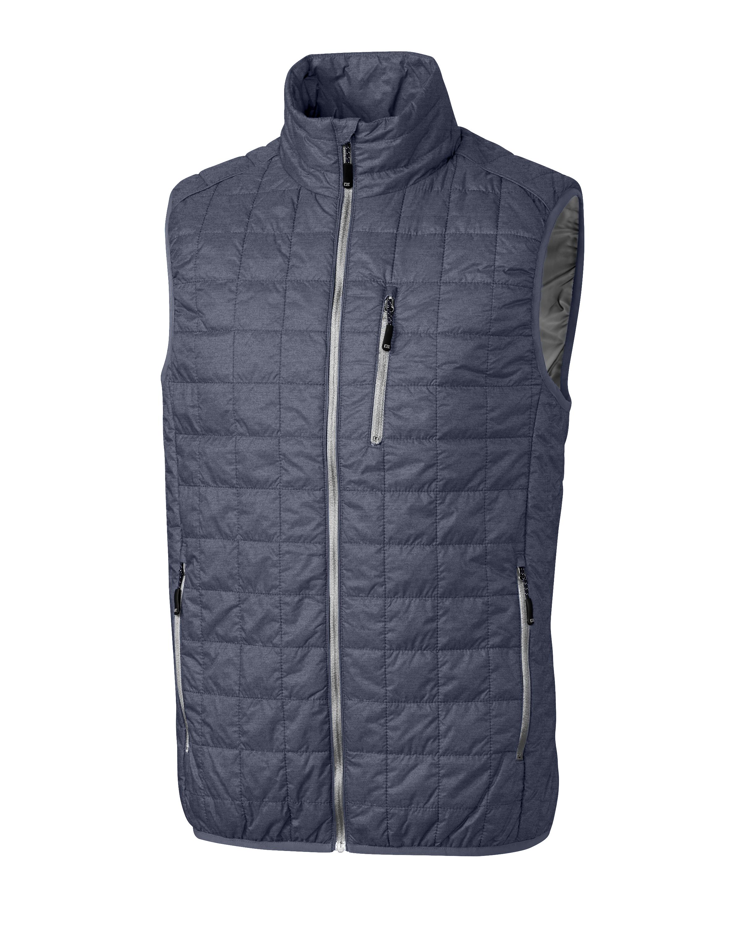 CUTTER & BUCK BCO00019 - Men's Rainier PrimaLoft® Big and Tall Eco Insulated Full Zip Puffer Vest