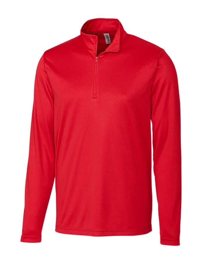 CUTTER & BUCK MQK00099 - Clique Spin Eco Performance Half Zip Mens Pullover