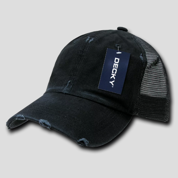 Decky 110 - 6 Panel Low Profile Relaxed Vintage Trucker