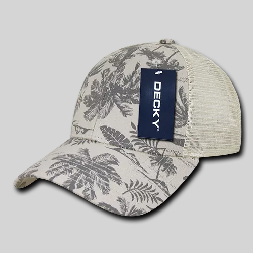 Decky 1143 - 6 Panel Low Profile Structured Cotton Trucker