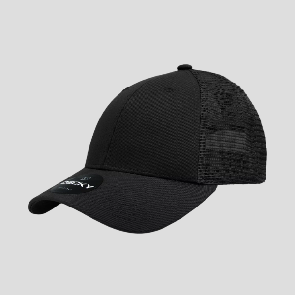 Decky 214 - 6 Panel Low Profile Structured Cotton Trucker